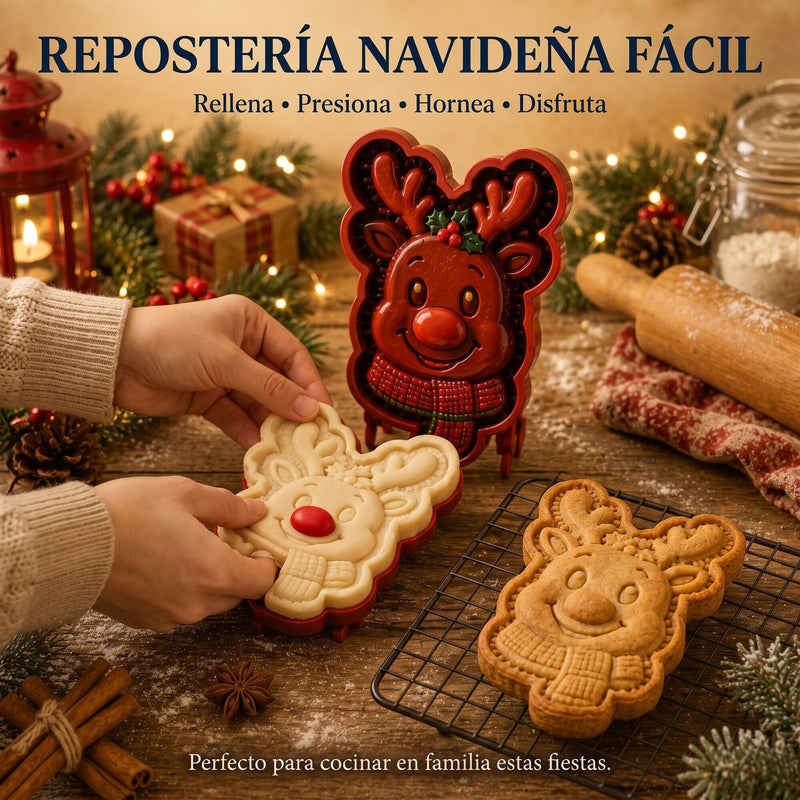 Moldes para Mini Tartas Navideñas – 9 Diseños