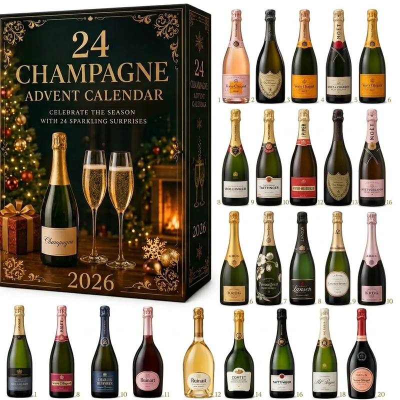 Calendario de Adviento Botellas de Champán 2026